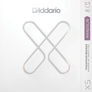 D'Addario XSM11540 Phosphor Bronze 011.5-040 Custom Medium �_�_���I �R�[�e�B���O�� �}���h������
