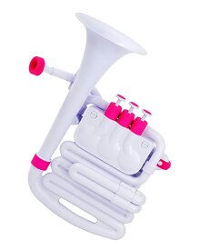 nuvo jHorn White/Pink ヌーヴォ プラスチック製ミニホルン