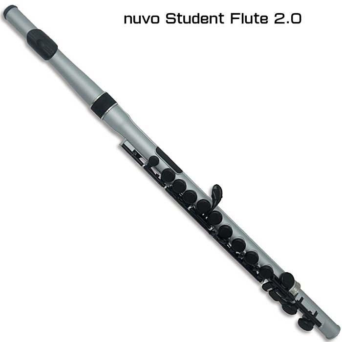 nuvo Student Flute 2.0 Black Silver 店内限界値引き中 大好評です セルフラッピング無料 プラスチック製フルート ヌーヴォ