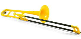 pInstruments pBone Yellow プラスチック製トランボーン