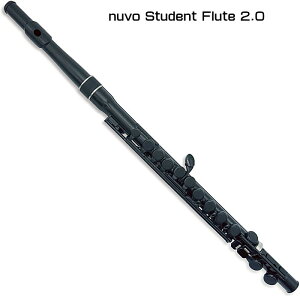 nuvo Student Flute 2.0 Black/Black �k�[���H �v���X�`�b�N���t���[�g