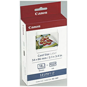 y݌Ɍz Canon(Lm) yz KC-18IF J[CN^tTCYxZbg iJ[hTCYFSʃV[E18V[gj SELPHY KC18IF [Us]