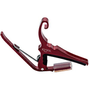 KYSER アコースティックギター用カポタスト ルビーレッド KG6RA KG6RA