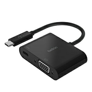 BELKIN fϊA_v^ [USB-C IXX VGA /USB-CXd /USB Power DeliveryΉ /60W] AVC001btBK AVC001BTBK