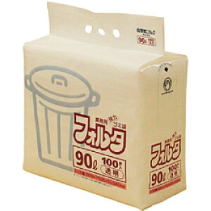 日本サニパック F-9C環優包装90L透明 F9CCL (1袋100枚) F9CCL