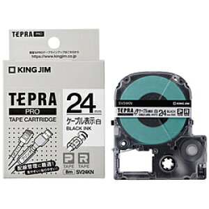 �L���O�W�� PRO�e�[�v�J�[�g���b�W�@�P�[�u���\�����x�� TEPRA(�e�v��) PRO�V���[�Y �� SV24KN �m������ /24mm���n SV24KN