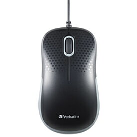 VERBATIMJAPAN MUSYSZV3(ブラック)　有線光学式マウス 静音モデル［USB 1.5m・Mac／Win・3ボタン］ MUSYSZV3