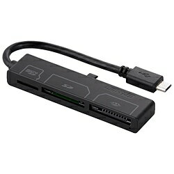 楽天市場 Buffalo バッファロー スマートフォン タブレット対応 Android Usb Microb Usbホスト機能 カードリーダー ライター ブラック Bscrum03bk Bscrum03bk ソフマップ楽天市場店