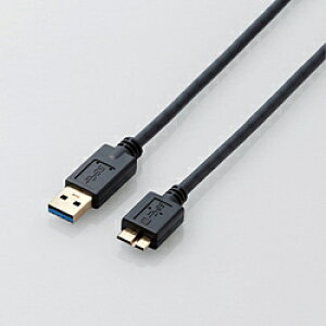 ELECOM(GR) USB3.0P[u/A-microB^Cv/X^_[h/1m/ubN USB3-AMB10XBK USB3AMB10XBK