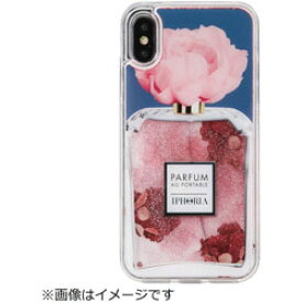 【在庫限り】 IPHORIA iPhone X/XS TPUケース Perfume Flower Blue 15480 15480 [振込不可]