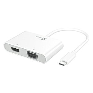 J5 mUSB-C IXX HDMI / VGA / USB-A / USB-Cn ϊA_v^ USB PDΉ zCg JCA175 mUSB Power DeliveryΉn JCA175 y864z