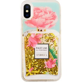 【在庫限り】 IPHORIA Liquid Case for Apple iPhone X/XS - Perfume Rose Ornaments　15209 15209 [振込不可]