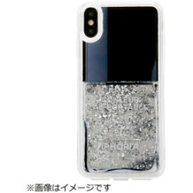 【在庫限り】 IPHORIA iPhone XS Max TPUケース Nail Polish Grey 16006 16006 【864】 [振込不可]