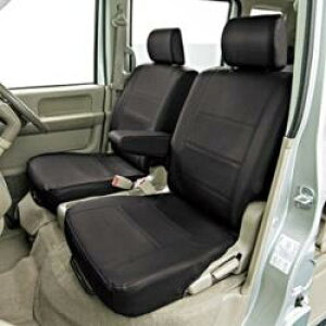 BONFORM 4450-07BK シートカバー ソフトレザーD× M4-20エブリーワゴン 専用2列車 カラー:ブラック