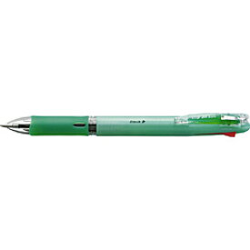 ゼブラ スリム4C 多色ボールペン クリップ-オン パステルグリーン B4A5-WG ［0.7mm］ B4A5WG