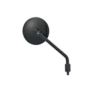 デイトナ 98797 ハイビジミラー ROUND M10正ネジ/ハイ 新保安基準適合サイズ ブラック 98797