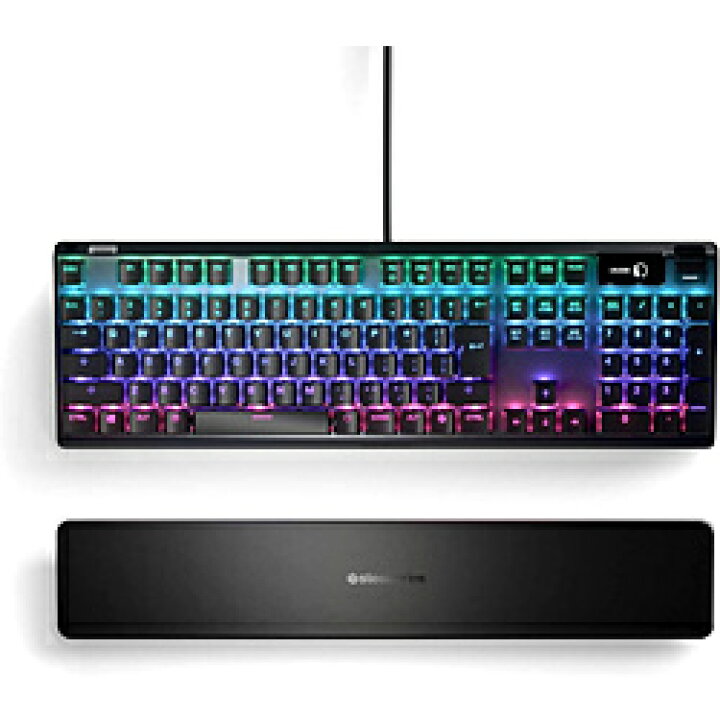 楽天市場】SteelSeries 有線ゲーミングキーボード USB 64629 Apex Pro 