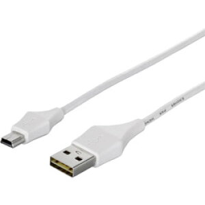 BUFFALO(�o�b�t�@���[�j �ǂ�����USB2.0�P�[�u�� A to miniB [0.5m�E�z���C�g] BCUAMND205WH BCUAMND205WH