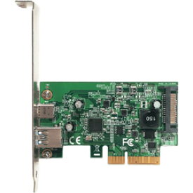 KuroutoShikou(玄人志向) USB3.1AC-P2-PCIE3 (USB3.1 TypeA・TypeC増設ボード/PCI-Express x4接続) USB3.1ACP2PCIE3