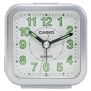 CASIO(カシオ) TQ-141-8JF (シルバーメタリック) 目覚まし時計 TQ1418JF