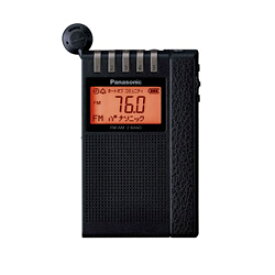 Panasonic(パナソニック) ポータブルラジオ RF-ND380RK ブラック [AM/FM] RFND380RK