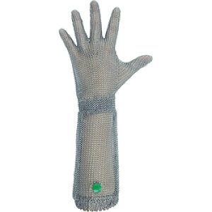 ミドリ安全 ミドリ安全 ステンレス製 耐切創クサリ手袋 5本指 ロングタイプ WILCO−550 SSサイズ 1枚 WILCO-550-SS WILCO550SS