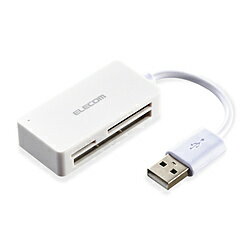 楽天市場 Elecom エレコム Mr A015xwh ホワイト メモリー リーダーライター コンパクトモデル Sd Microsd Cf対応 Mra015xwh ソフマップ楽天市場店