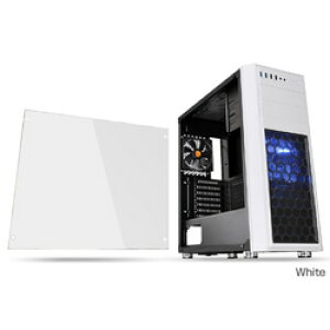 Thermaltake Versa H26 White /w casefan CA-1J5-00M6WN-01 (�~�h���^���[�P�[�X/�d���ʔ���/�z���C�g) CA1J500M6WN01 [�U���s��] [����s��]