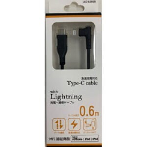 Z{쏊 USB-C to LightningP[u L^ 0.6m ubN LCC-L060B LCCL060B y864z [Us]