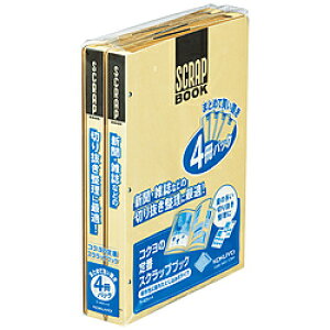 �R�N�� �X�N���b�v�u�b�N �Ƃ����ݎ� A4 28�� 4���p�b�N ��-40NX4