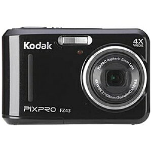 Kodak(コダック) FZ43 コンパクトデジタルカメラ PIXPRO ブラック FZ43BK