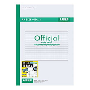 AsJ Ԃm[g  Official(ItBV) 1AZ4F mA4 /7mm(Ar) /rn 1AZ4F