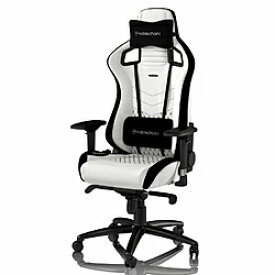 アーキサイト NBL-PU-WHT-002 ゲーミングチェア noblechairs EPIC（ノーブルチェアーズ エピック） プレミアムホワイト NBLPUWHT002