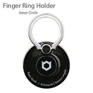 HAMEE �k�X�}�z�����O�l�@iFace Finger Ring Holder �C���i�[�T�[�N���^�C�v�@�u���b�N�@IFACE�����OICBK [�U���s��]