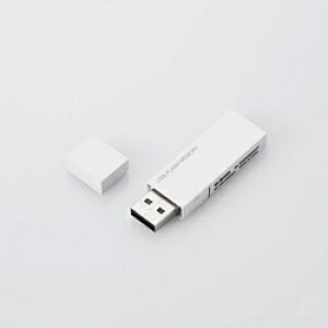 ELECOM(GR) USB zCg MF-MSU2B64GWH m64GB /USB2.0 /USB TypeA /Lbvn MFMSU2B64GWH
