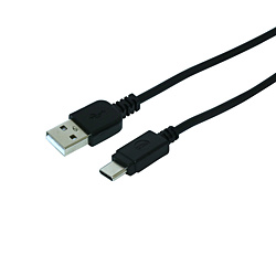 ミヨシ 1.5m 特価品コーナー☆ USB-C ⇔ 激安 USB-A 2.0ケーブル ブラック SCCSF15BK 転送 充電 BK SCC-SF15