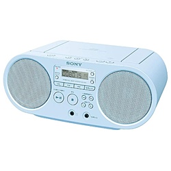SONY ソニー CDラジオ ラジオ+CD ブルー LC 日本未入荷 ワイドFM対応 最大51%OFFクーポン ZSS40LC ZS-S40