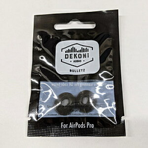 DEKONIAUDIO AirPods PRO用 イヤーピース L 1ペア Bulletz AirPods Pro ブラック S-APP-LG SAPPLG