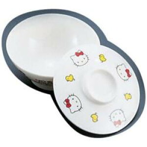 台和 メラミンお子様食器「ニューキティ」 蓋付飯碗(ギンガム) <RMSA4> RMSA4