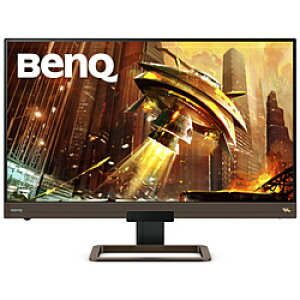 BenQ(ベンキュー) EX2780Q USB-C接続 ゲーミングモニター メタリックグレー x ブラウン [27型 /ワイド /WQHD(2560×1440)] EX2780Q