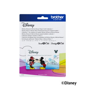 brother(ブラザー) ミッキーマウス＆ミニーマウス ペーパークラフトコレクション1(CADSNP01) CADSNP01