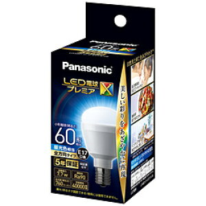 Panasonic(pi\jbN) LEDd 7.7W v~AX LDA8DDGE17SZ6 mE17 /ʓd` /60W /F /1 /S^Cvn LDA8DDGE17SZ6