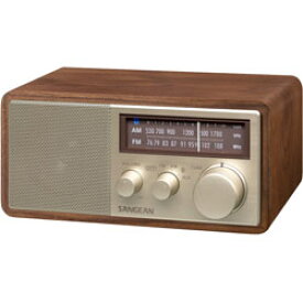 SANGEAN FM/AMラジオ対応 ブルートゥーススピーカー ウォールナット WR-302 ［Bluetooth対応］ WR302 【864】