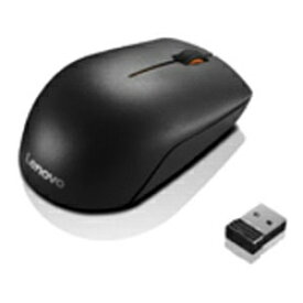 Lenovo(レノボジャパン) マウス Lenovo 300 ブラック GX30K79401 ［光学式 /3ボタン /USB /無線(ワイヤレス)］ GX30K79401