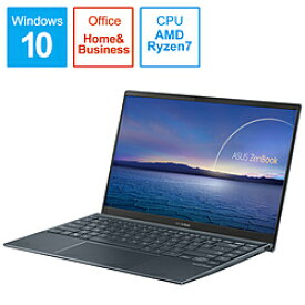 ASUS(エイスース) ノートパソコン ZenBook 14 パイングレー UM425IA-AM016TS ［14.0型 /AMD Ryzen 7 /SSD：512GB /メモリ：16GB /2020年9月モデル］ UM425IAAM016TS