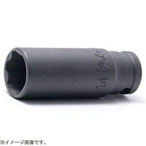 山下工業研究所 23310M-10 3/8インチ(9.5mm) 12角サーフェイスディープソケット 10mm 23310M10