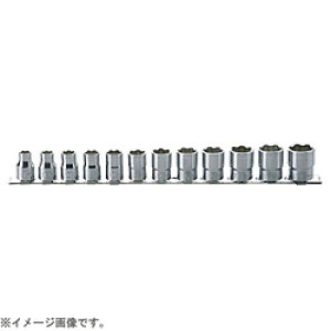 山下工業研究所 RS3410M/12 3/8インチ(9.5mm) サーフェイスソケットレールセット 12ケ組 RS3410M12