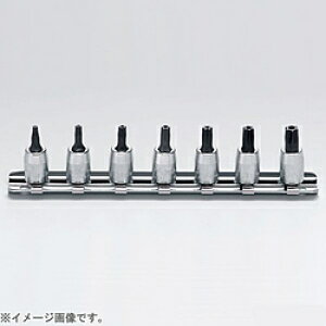 �R���H�ƌ����� RS2025/7-HOLE 1/4�C���`(6.35mm) �C�W���~�߃g���N�X�r�b�g�\�P�b�g���[���Z�b�g �S��28mm 7pc RS2025/7HOLE RS20257HOLE
