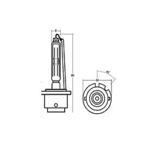 �X�^�����[�d�C HID�o�[�i�[ 85V35W D2S DL02 DL02