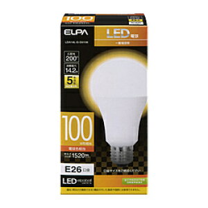 ELPA LEDd A`^Cv 100W LDA14L-G-G5106 mE26 /dF /1 /100W /ʓd` /Lz^Cvn LDA14LGG5106